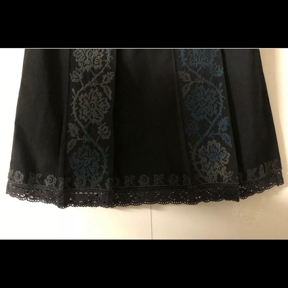 Ann Taylor LOFT Embroidered Lace Skirt 8 🌹New with Tags Workwear party casual - Picture 10 of 11